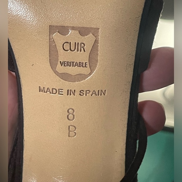 NWOT - Charles David “Sinful” Dark Brown Suede Lace Up Heels Sandals - Sz 8 - Picture 8 of 9